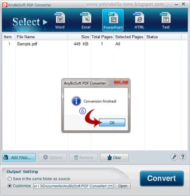 Cara Convert PDF to Ms. PowerPoint Document