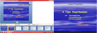 Tips Presentasi Powerpoint dengan membagi 2 Layar monitor (Multi layer)